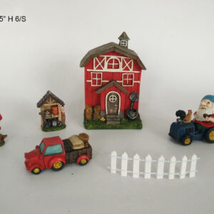 resin mini graden decoration